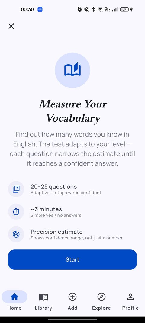 The Tilia vocabulary assessment